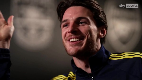 德克兰·赖斯回应最佳中场赞誉,自称只是金斯顿的德克兰