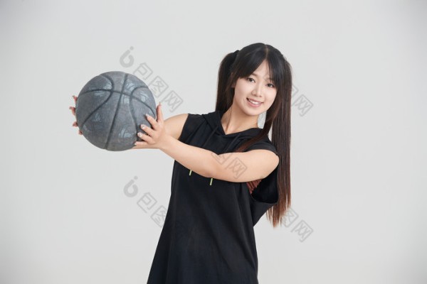 女人篮球宝贝个性乐趣室内照片