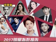 新浪娱乐2017年度盘点 2017明星指数报告