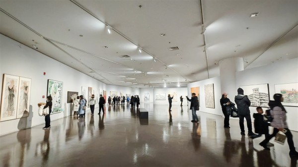 新人新秀涌现、现实题材突出 第十二届上海美术大展启幕