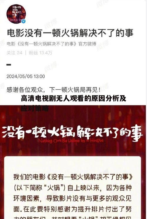 高清电视剧无人观看的原因分析及应对策略