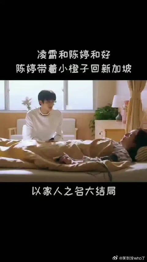 凌霄和陈婷和好,陈婷带小橙子回新加坡