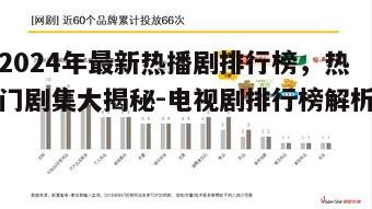 二、热门剧集类型分析