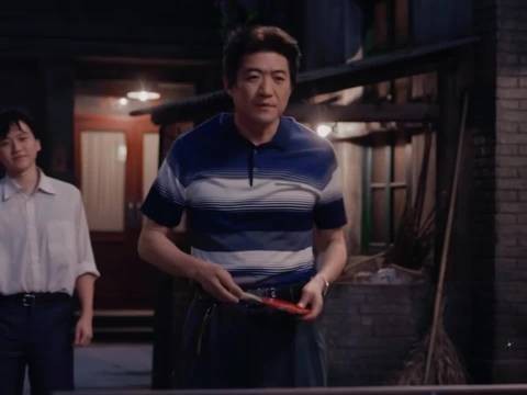 陈明昊年代剧模仿伊藤发球对战陈梦