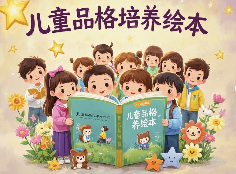 儿童品格培养绘本封面