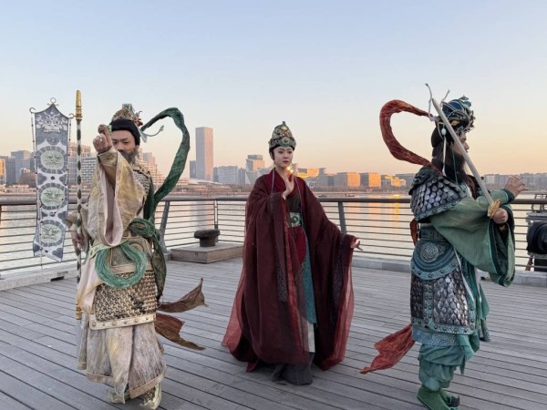 太美了！《朝元图》里的神仙“降临”豫园