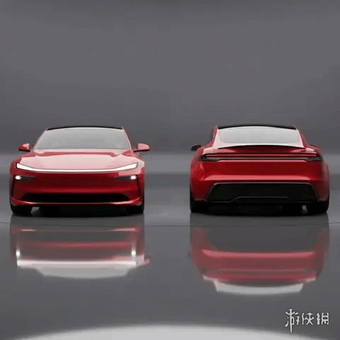 新款特斯拉Model S渲染图曝光：贯穿式大灯+迎宾动画