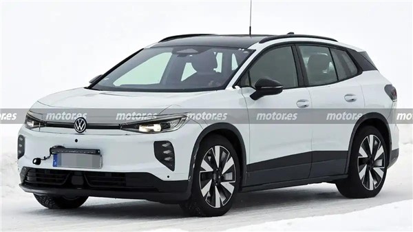 新款大众ID.4谍照曝光：全新外观设计+内饰大升级