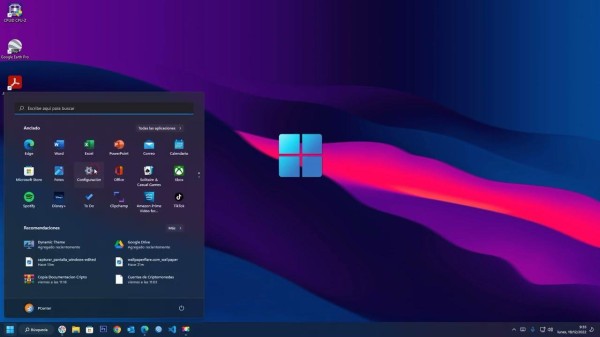 Menú de Pantalla avanzada en Windows 11 para cambiar Hz