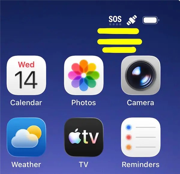 美国Verizon网络瘫痪：iPhone显示SOS