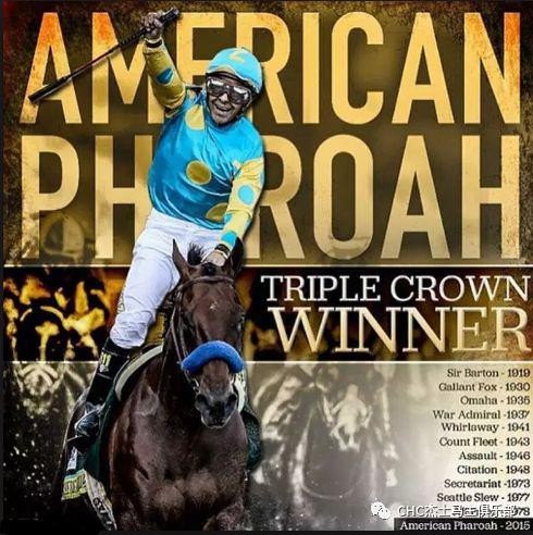 2015年美国三冠王“美国法老”（American Pharoah）