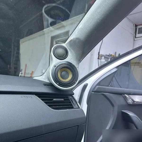 斯柯达明锐音响升级，享受车载音乐的乐趣-有驾