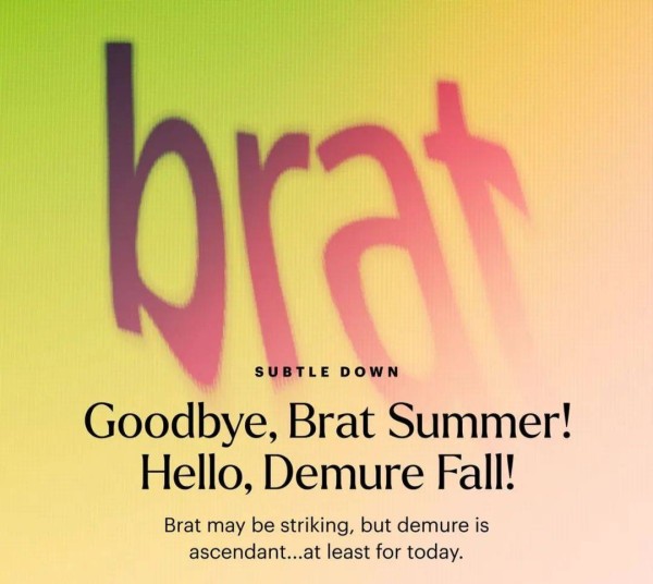 海外TikTok疯传的“Demure梗”，也火到了时尚圈？