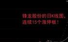 连续15个涨停板！股民：直接涨到天上去了！