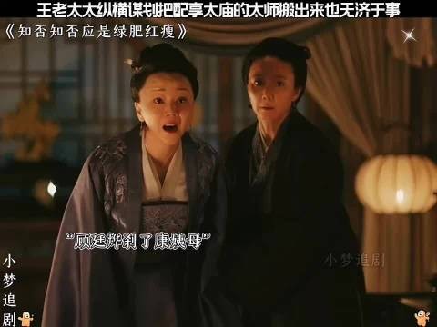 王老太太搬太师椅谋划落空，赵丽颖冯绍峰朱一龙新剧引关注