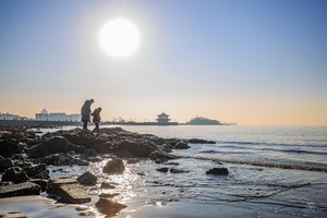 青岛游记图文-飘雪的季节 浪漫山东行