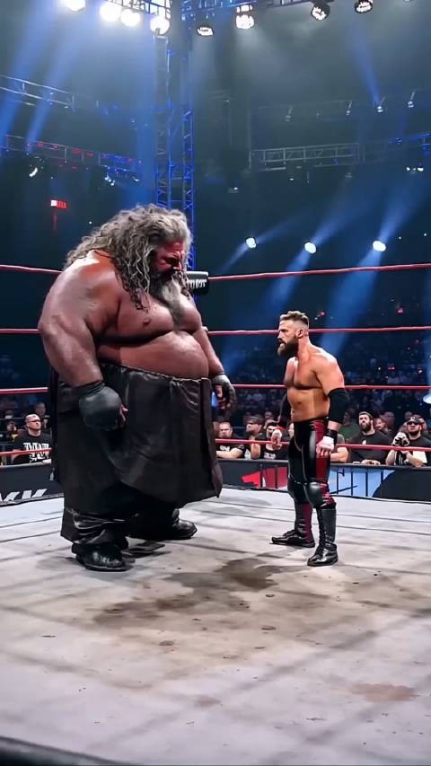 这种差距还有什么对决的意义 ，职业摔跤