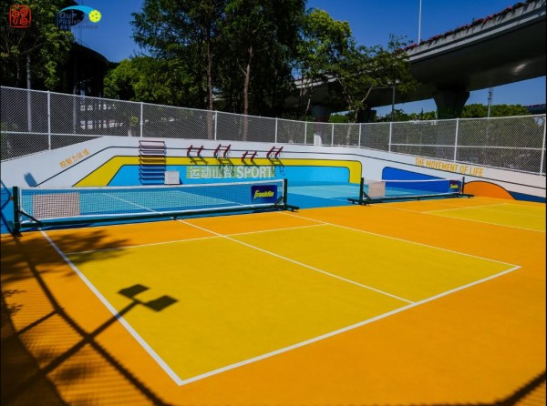 今年流行什么“球”？来华东首座花园式匹克球场看看