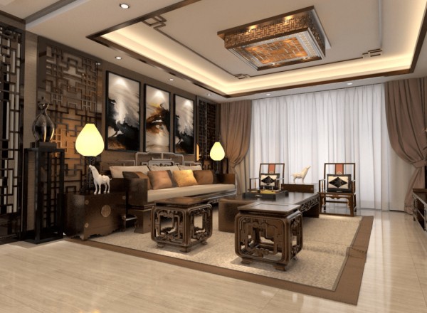 风水知识,客厅天花板风水禁忌!_影响