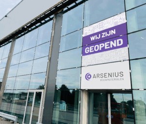 De bedrijfsnaam is arsenius bouwmaterialen