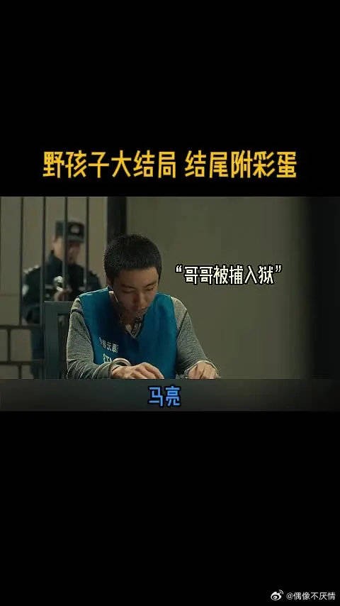 马亮被捕入狱,结尾附彩蛋