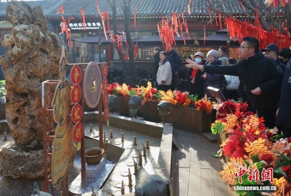 （新春见闻）北京：圆明园海棠书院斑斓焕彩迎立春