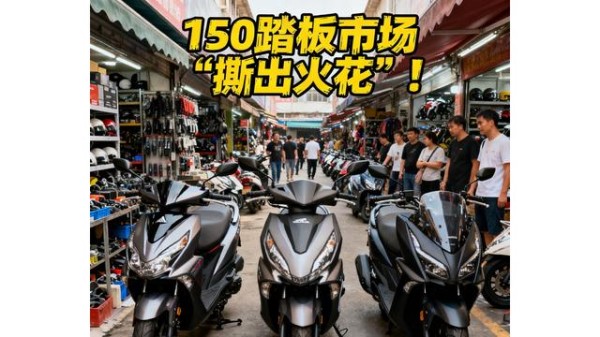 150踏板车市场激战,光阳降价,本田三阳齐上阵-有驾