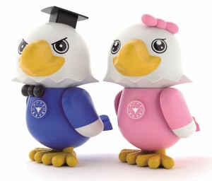 大学也是蛮拼的 不仅有校园吉祥物还出炉“周边产品”