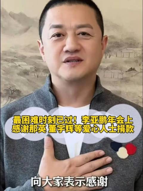 李亚鹏嫣然医院年会感谢那英董宇辉等捐款