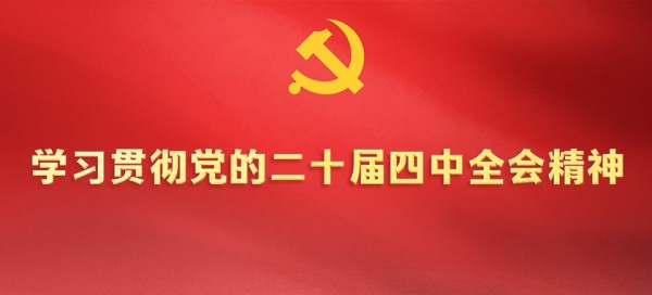 学习贯彻党的二十届四中全会精神