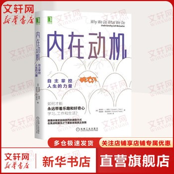 内在动机 自主掌控人生的力量 爱德华动机激励励志成功书 自主自我决定理论激励方法方式自我价值实现动机心理学内在动力 新华书店正版，多仓就近发货，85%城市次日达，团购优惠咨询在线客服！