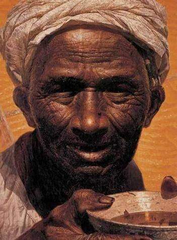 罗中立与冷军对比？网友：根本不是一个级别