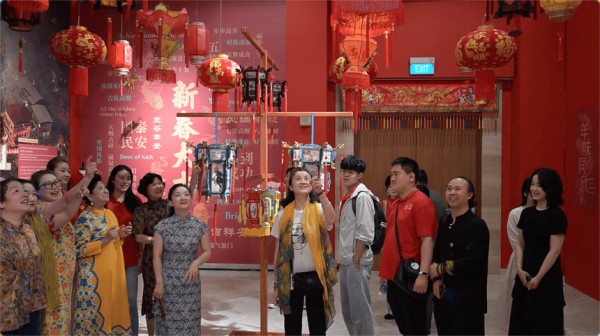 2026年欢乐春节 | “春和马跃·春节文化展”举办——浓浓的春节情怀飘到了狮城