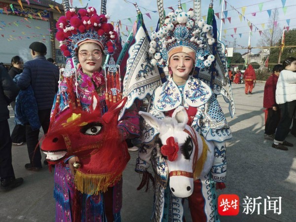 南京高淳路西小马灯41年后再度“舞”起！