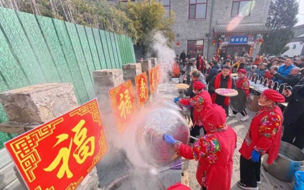 破五吃饺子，北京怀柔“燕城五福饺子宴”开宴