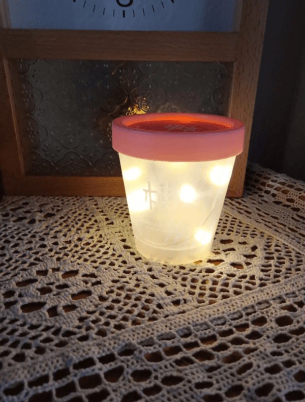 环保diy手作: 奶茶杯自制小夜灯教程图解-图片2