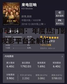 2020电影网主流观影平台对比与选择