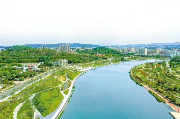 茅洲河碧道-亲水活力公园。 本版图片均由深圳市水务局提供