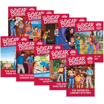 棚车少年21-30册套装 英文原版 The Boxcar Children Mysteries Books 英文版原版英语章节桥梁书 美国经典儿童读物 励志故事书籍 100本受孩子们欢迎的经典童书