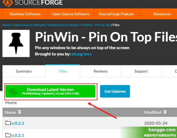 原文:PinWin - 免费好用的一键置顶工具推荐（任意窗口置顶显示）