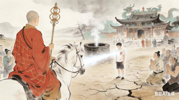 民间故事：唐僧渡龙！