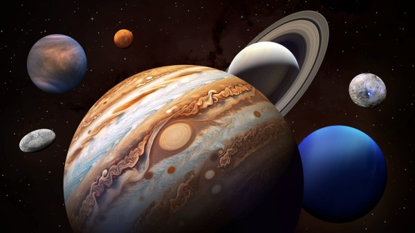 Solar System Objects Comparison