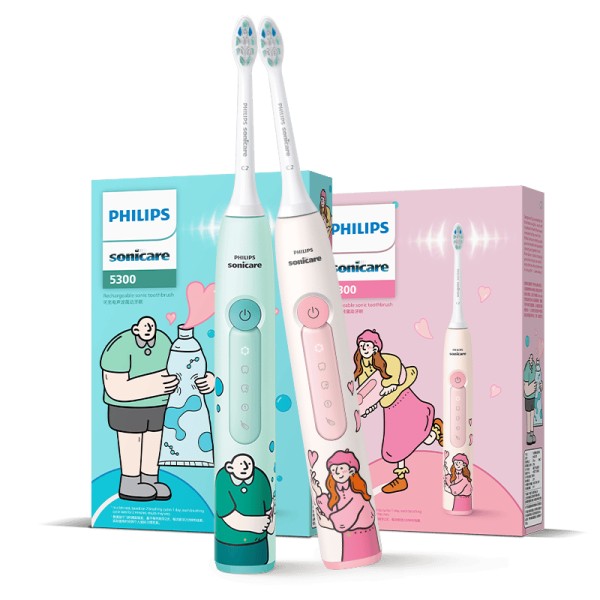 为爱升级，飞利浦电动牙刷让每一次刷牙都充满甜蜜！