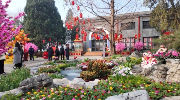千年广州花街首次进京 北海公园“搬”来岭南春天