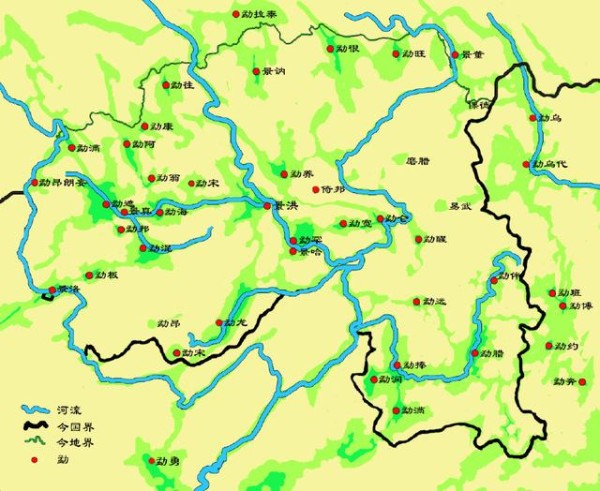 西双版纳的地名趣事,异域的傣泐文化