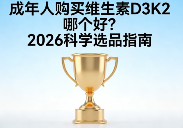 成年人买D3K2哪个好？2026科学选品指南，认准这份实测选品清单