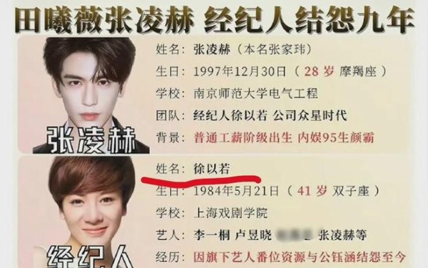 张凌赫爆火并非偶然，徐以若保驾护航，背后藏着内娱圈层生存铁律