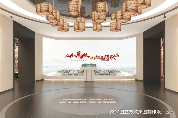 视觉之旅：艺术展厅装修效果图展现无限创意