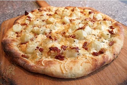 Roman Style Potato Pizza