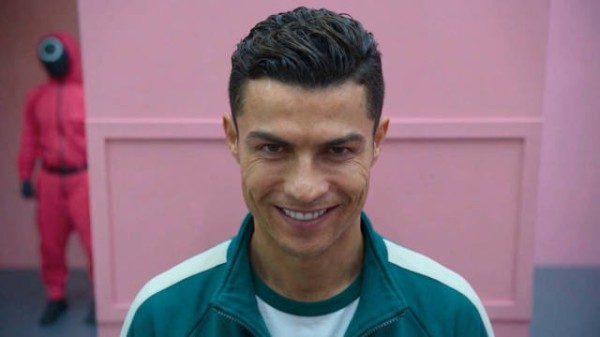 C罗梅西等球星参与鱿鱼游戏首集爆红